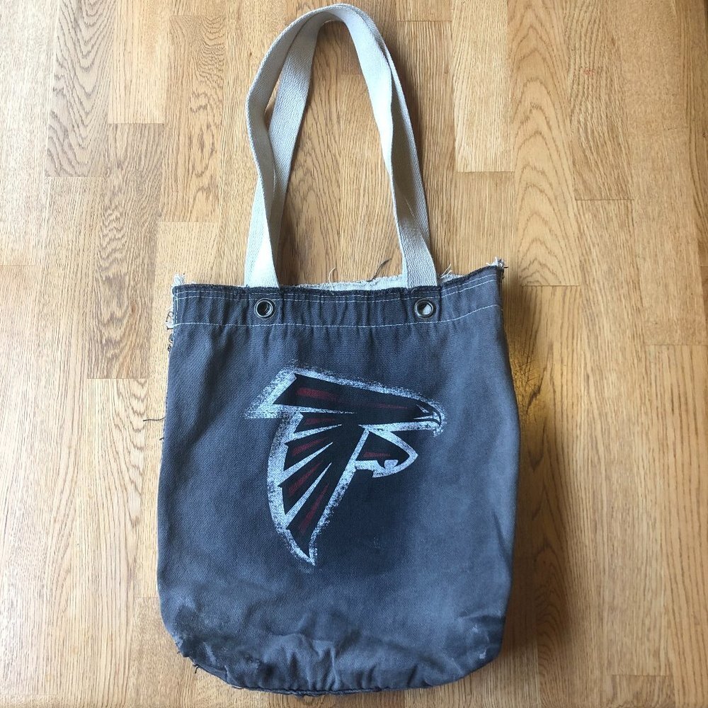 Atlanta Falcons Rustic Tote Bag